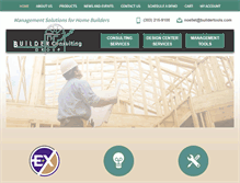 Tablet Screenshot of buildertools.com